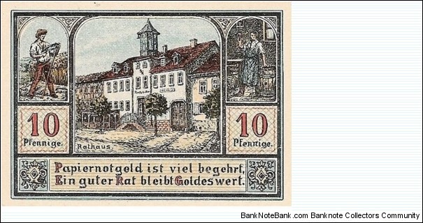 Banknote from Germany year 1921