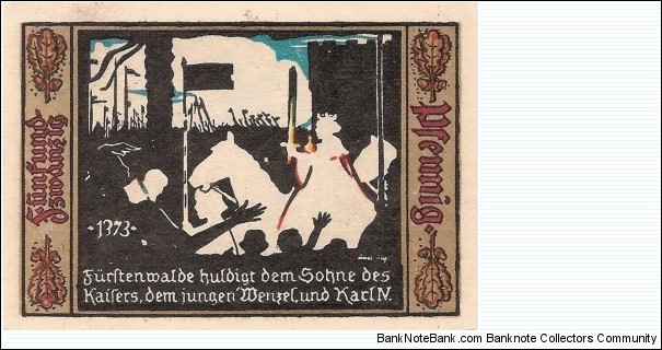 Banknote from Germany year 1921