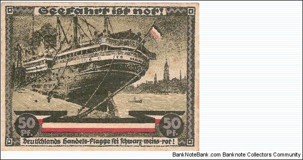 Banknote from Germany year 1921