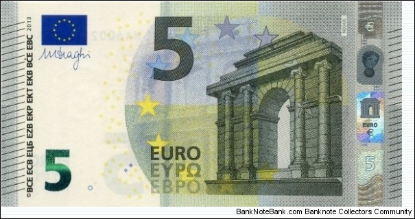 
5 € - Euro Banknote