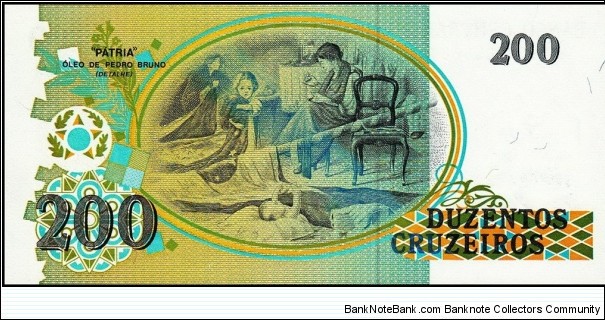 Banknote from Brazil year 1990