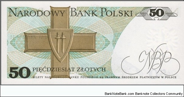 Banknote from Poland year 1975