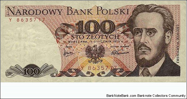 
100 zł - Polish złoty Banknote