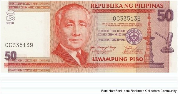 50 ₱ - Philippine piso Banknote