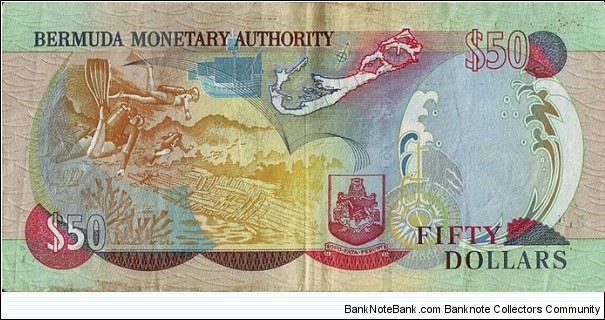 Banknote from Bermuda year 2003