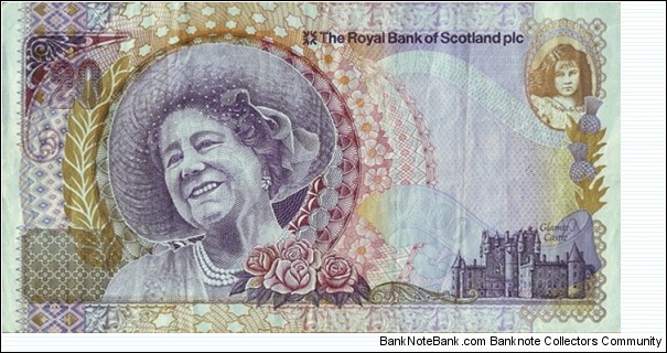 Banknote from Scotland year 2000