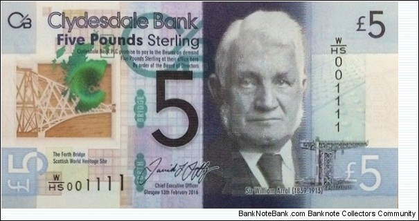 
5 £ - British pound sterling

Signature: Chief Executive Officer David Duffy.
