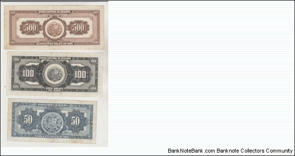 Banknote from Peru year 1960