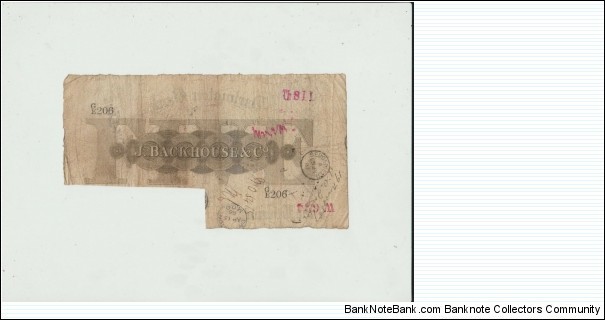 Banknote from United Kingdom year 1884
