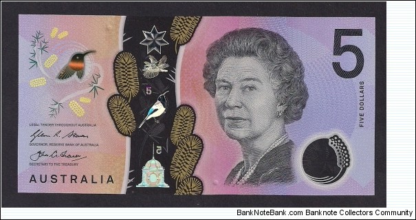 Banknote from Australia year 2016