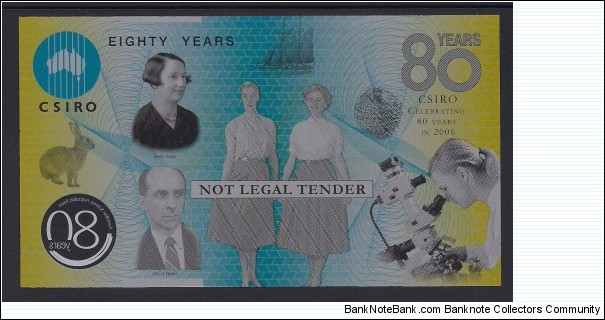 Banknote from Australia year 2006