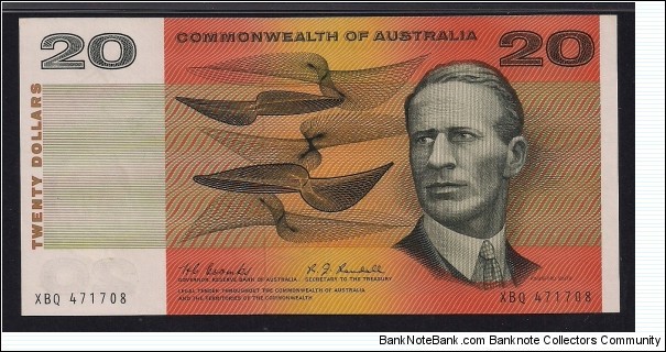 Australia $20 First Prefix Banknote