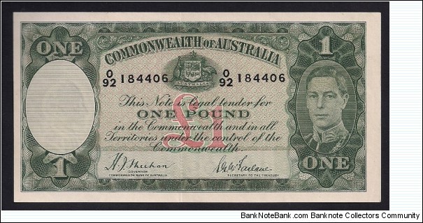 Australia 1 Pound Banknote