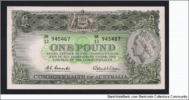 Australia 1 Pound Banknote