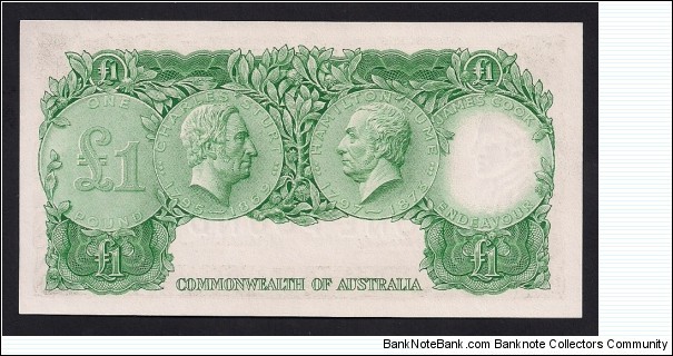 Banknote from Australia year 1961