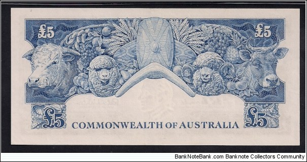 Banknote from Australia year 1961