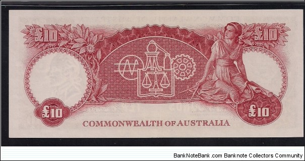 Banknote from Australia year 1960