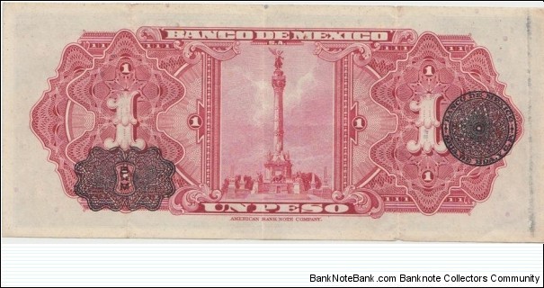 Banknote from Mexico year 1950
