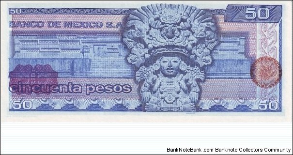 Banknote from Mexico year 1976