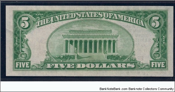 Banknote from USA year 1929