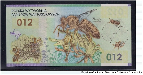 Banknote from Poland year 2012