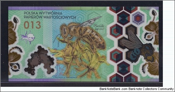 Banknote from Poland year 2013