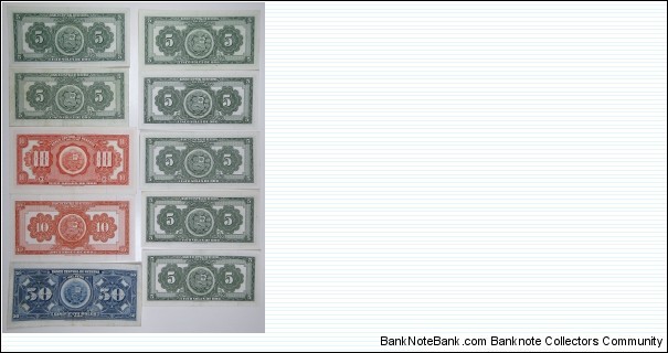 Banknote from Peru year 1950