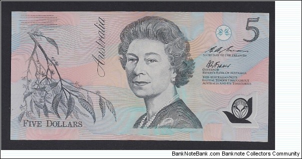 Banknote from Australia year 1992