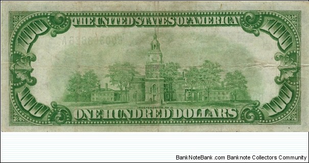 Banknote from USA year 1928