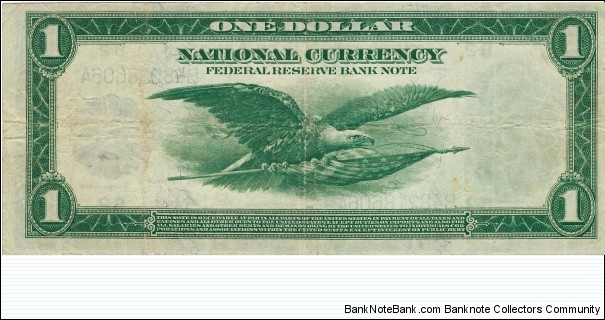 Banknote from USA year 1918