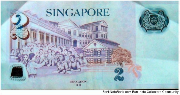 Banknote from Singapore year 2006