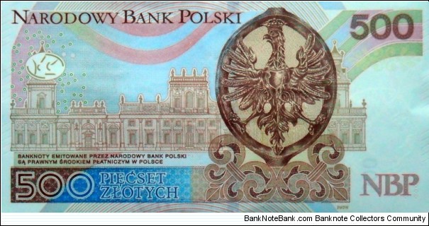 Banknote from Poland year 2016