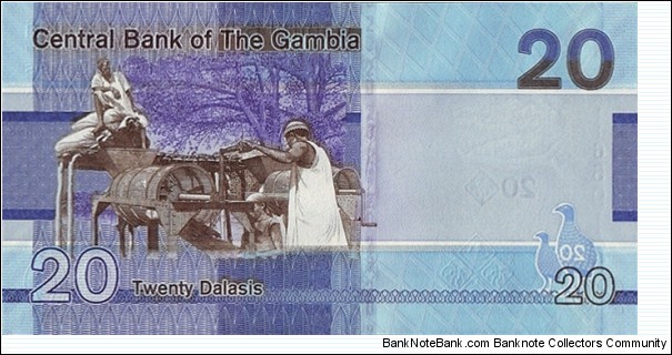 Banknote from Gambia year 2019
