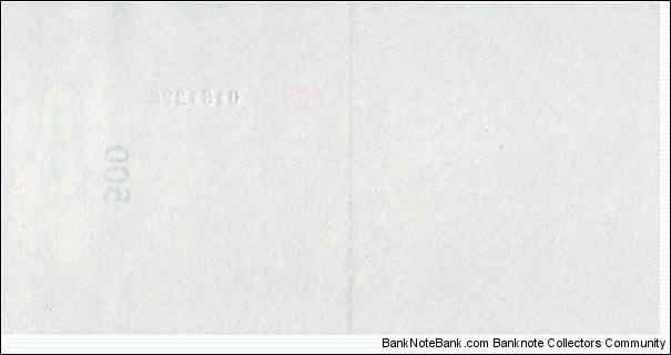 Banknote from Zimbabwe year 0