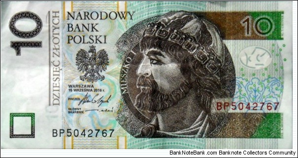 Poland 10 złotych
 Banknote