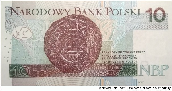 Banknote from Poland year 2016