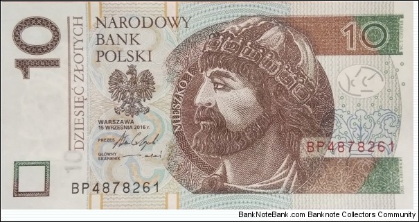 Poland 10 Złotych
BP 4878261 Banknote