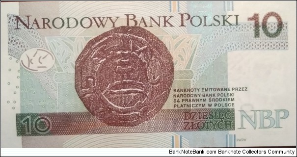 Banknote from Poland year 2016