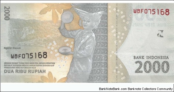 Banknote from Indonesia year 2016