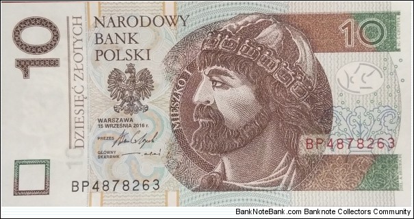 Poland 10 Złotych
BP 4878263 Banknote