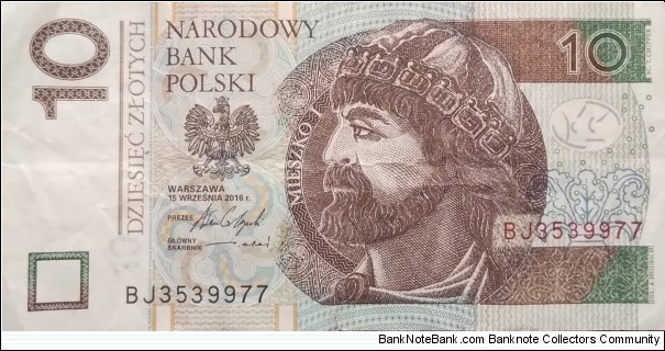 Poland 10 Złotych
BJ 3539977 Banknote