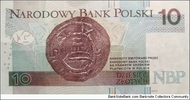 Banknote from Poland year 2016