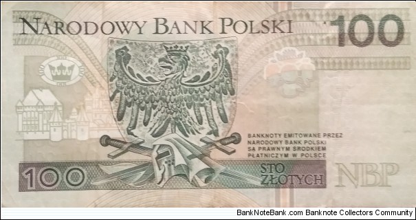 Banknote from Poland year 1994