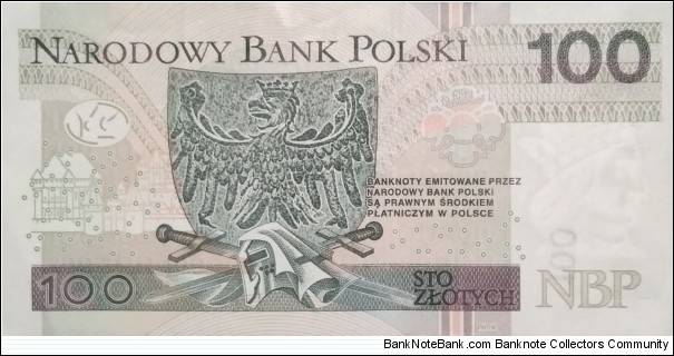 Banknote from Poland year 2018
