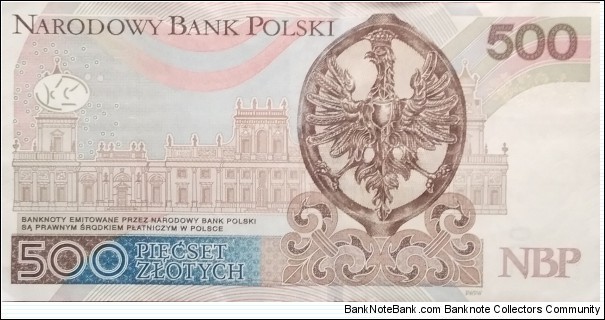 Banknote from Poland year 2016