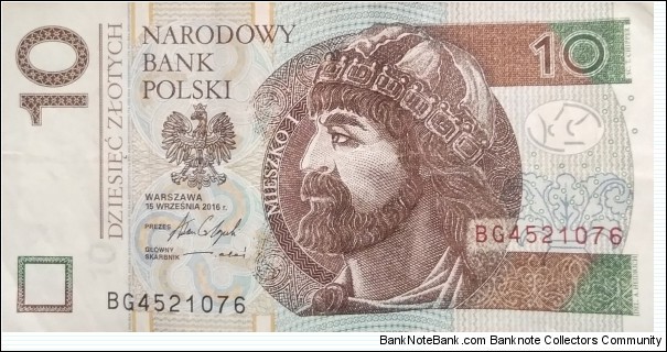 Poland 10 Złotych
BG 4521076 Banknote