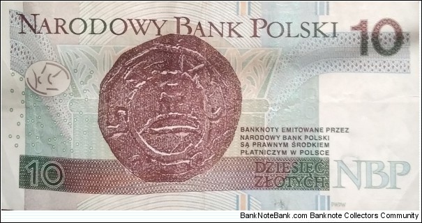 Banknote from Poland year 2016