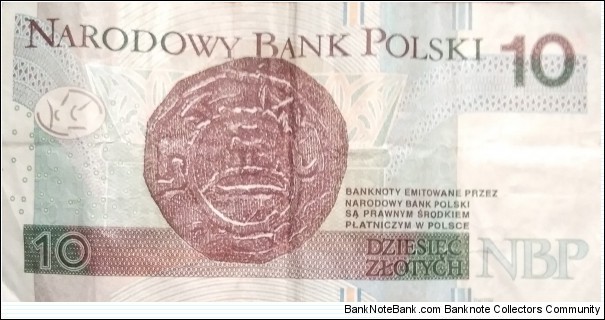 Banknote from Poland year 2016