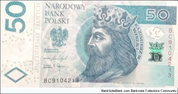 Poland 50 Złotych
BC 9104213 Banknote