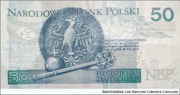 Banknote from Poland year 2017